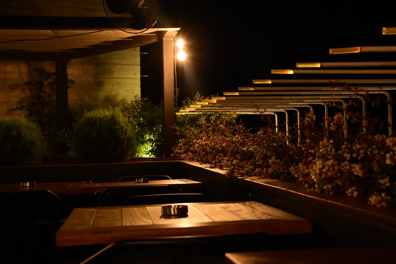 Kitchen Yard on Saturday Night